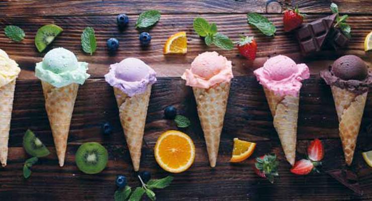 Helados y polos, los reyes del verano