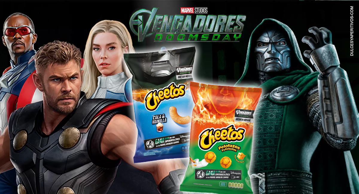 Cheetos y Doritos renuevan la imagen de sus gamas clásicas al estilo Marvel