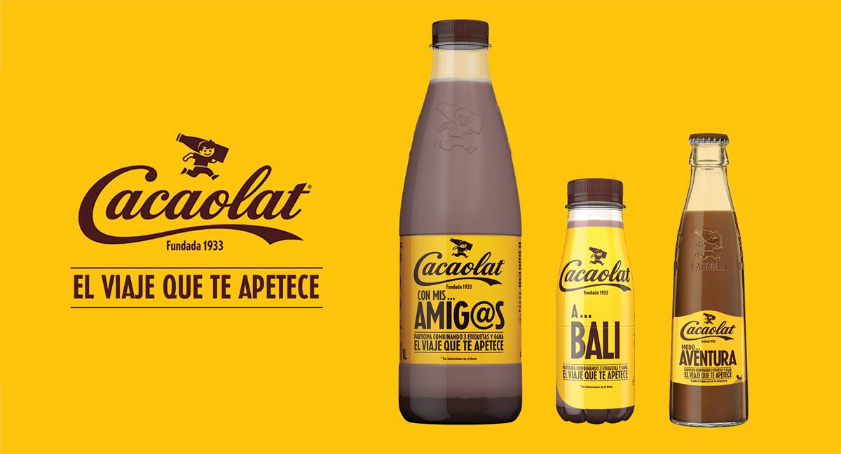 Cacaolat sortea tres viajes a medida