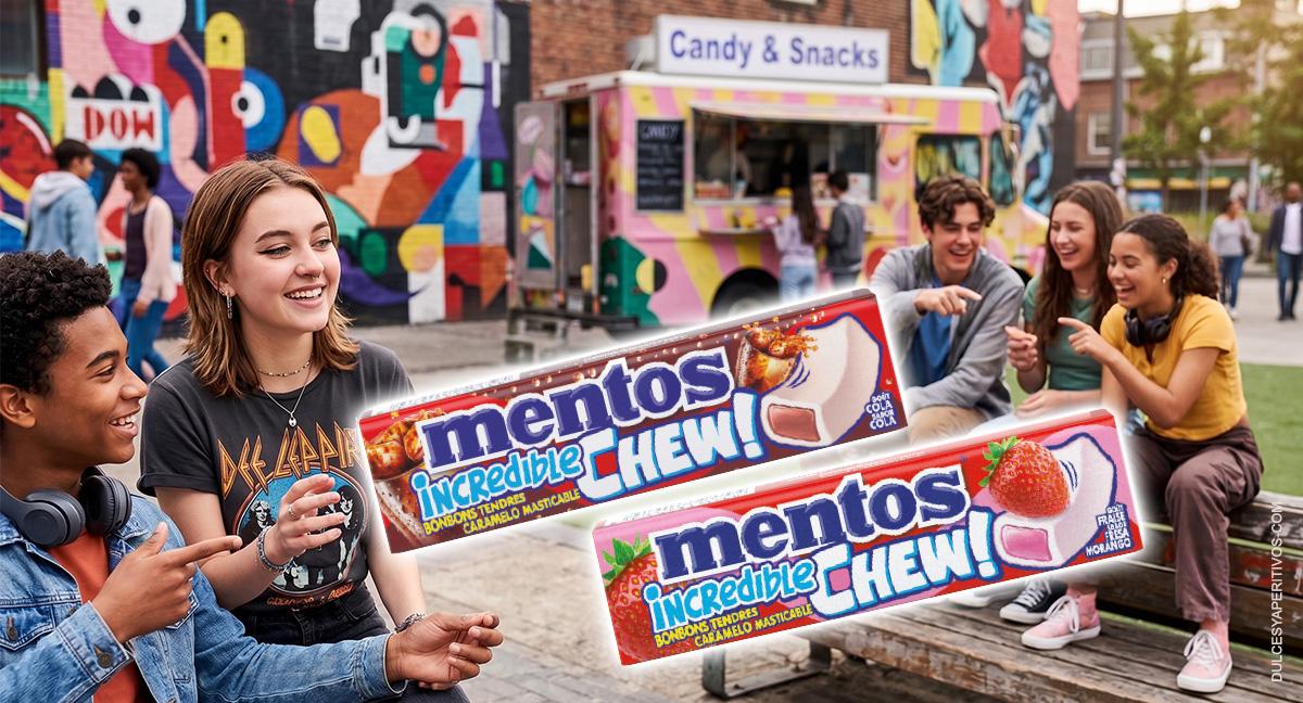 Mentos rompe la categoría de caramelos blandos con Incredible Chew!