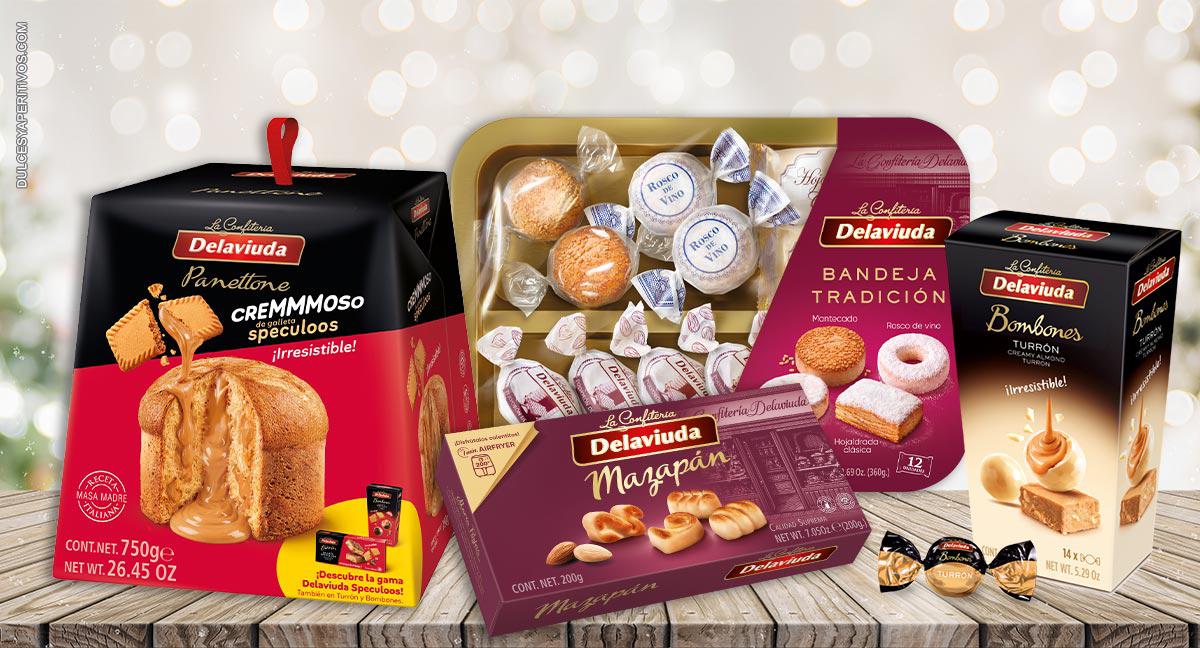Delaviuda renueva los clásicos navideños con mazapán para freidora de aire y recetas colaborativas