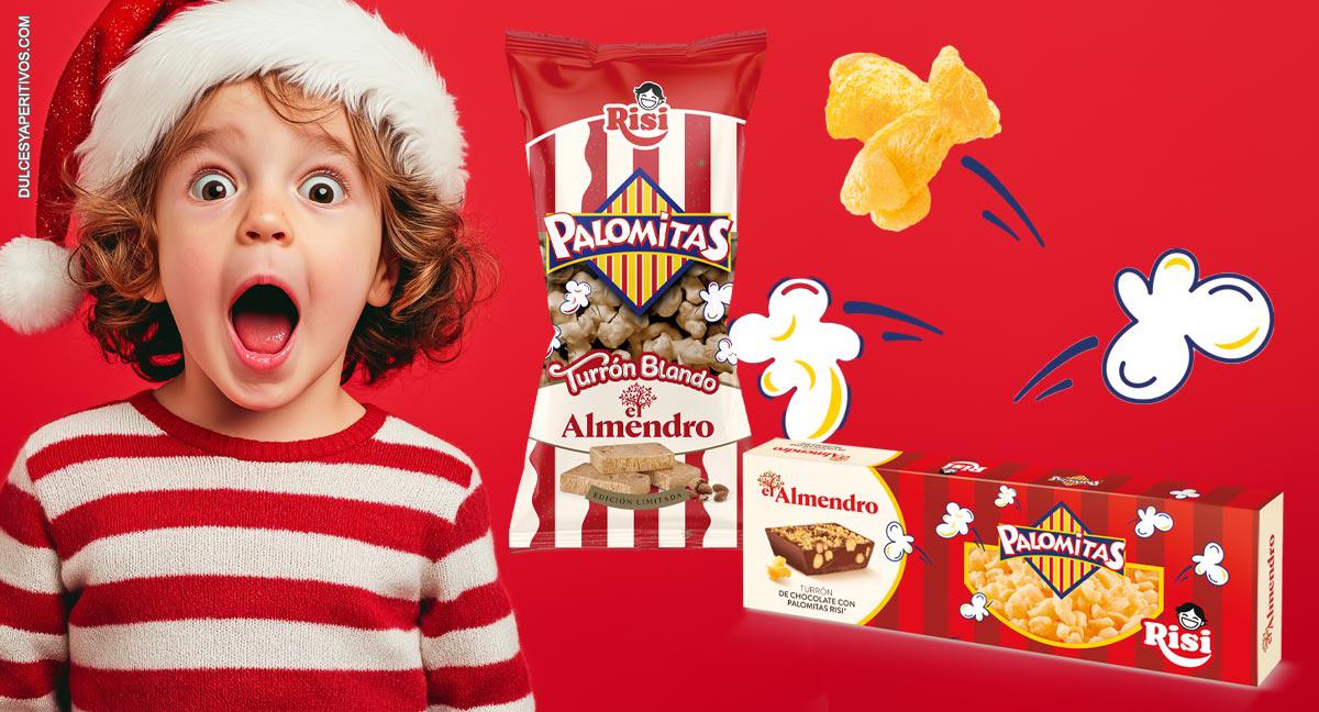El Almendro y Risi fusionan sus sabores con un doble lanzamiento de turrón y palomitas