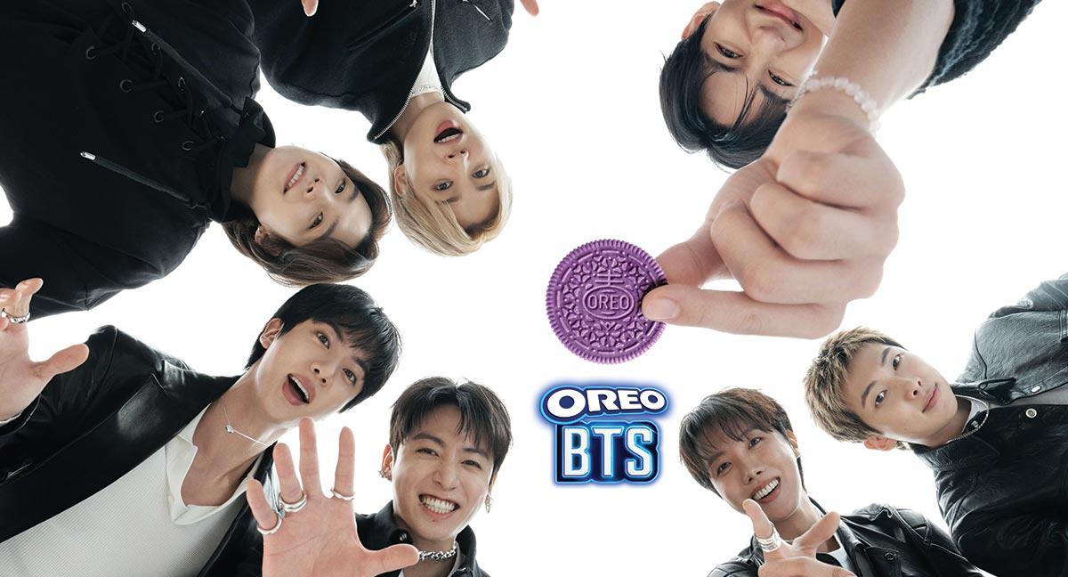Seis grabados y un sabor inspirado en Corea marcan la colaboración de Oreo y BTS