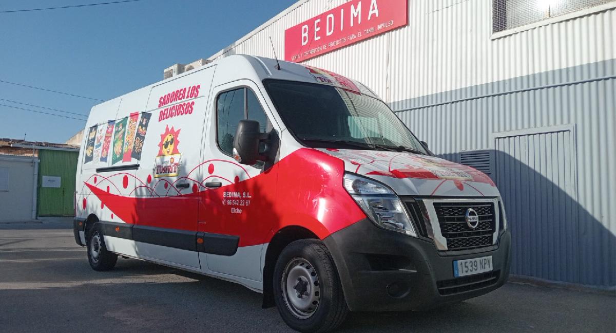 Bedima estrena furgones de bajo consumo