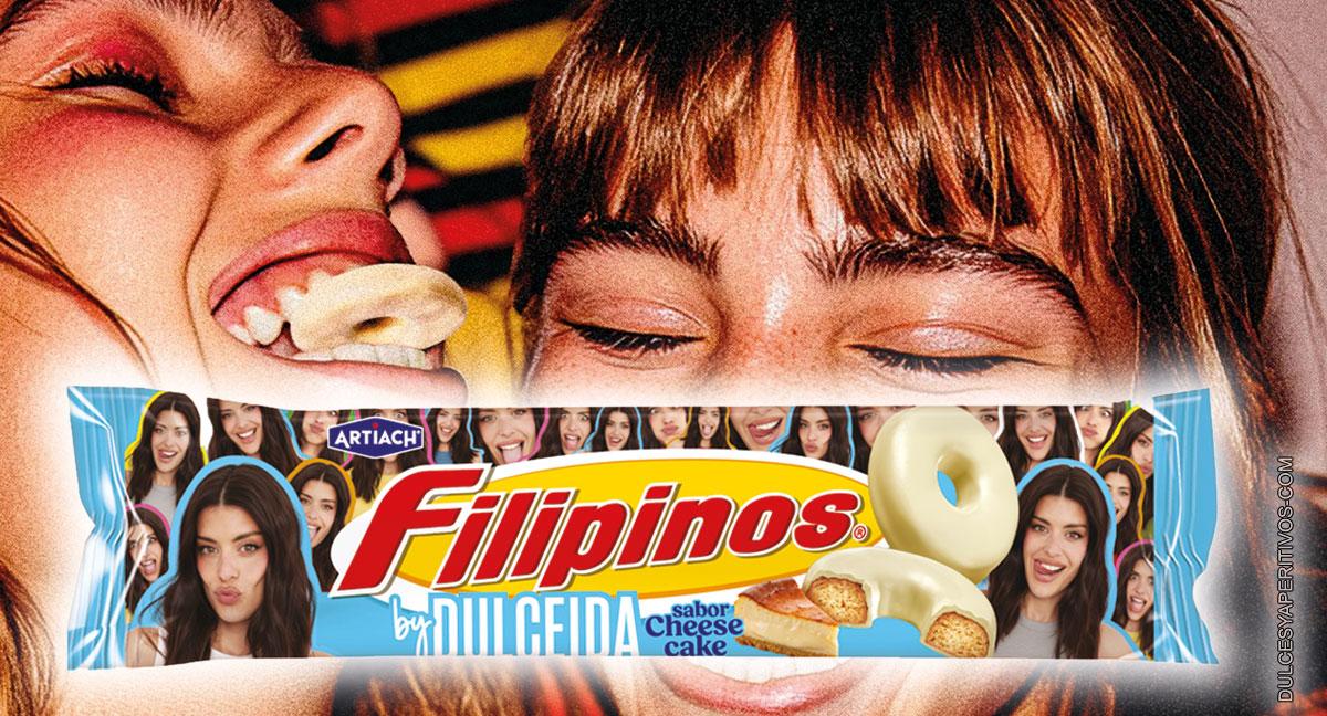 Filipinos se alía con Dulceida para llevar el cheesecake a su universo de galletas
