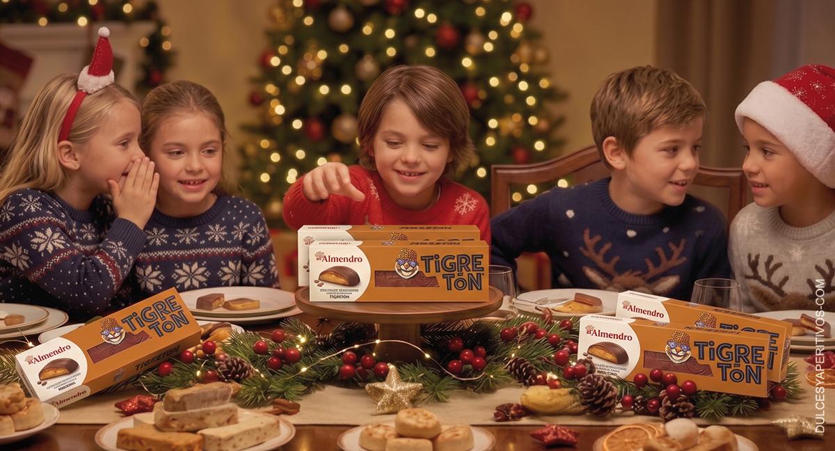 El Almendro presenta un nuevo turrón en colaboración con Tigretón