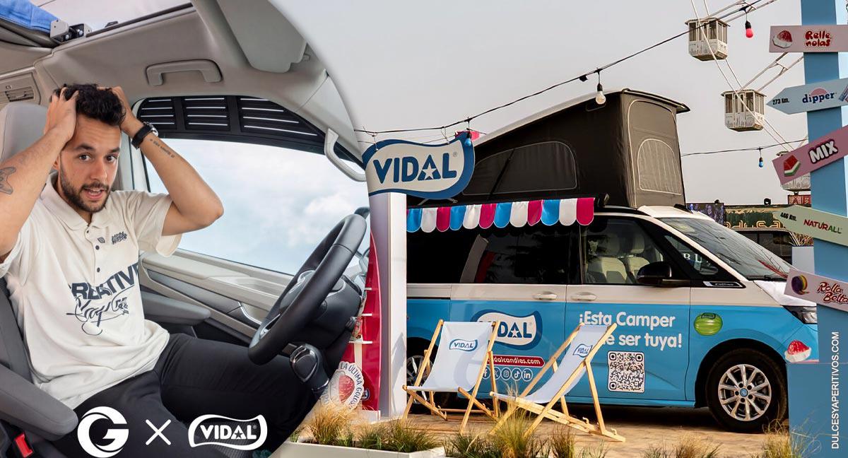 Vidal Golosinas traslada sus festivales a las redes con un sorteo junto a TheGrefg