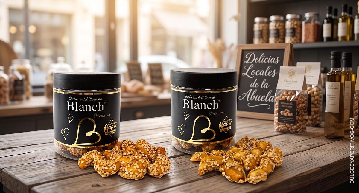 Aperitivos Flaper amplía la gama Blanch con cacahuetes y anacardos caramelizados con sésamo
