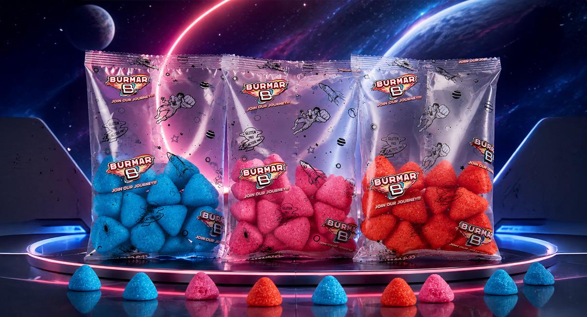 Burmar Sweets amplía su catálogo ‘galáctico’ con el lanzamiento de Drops