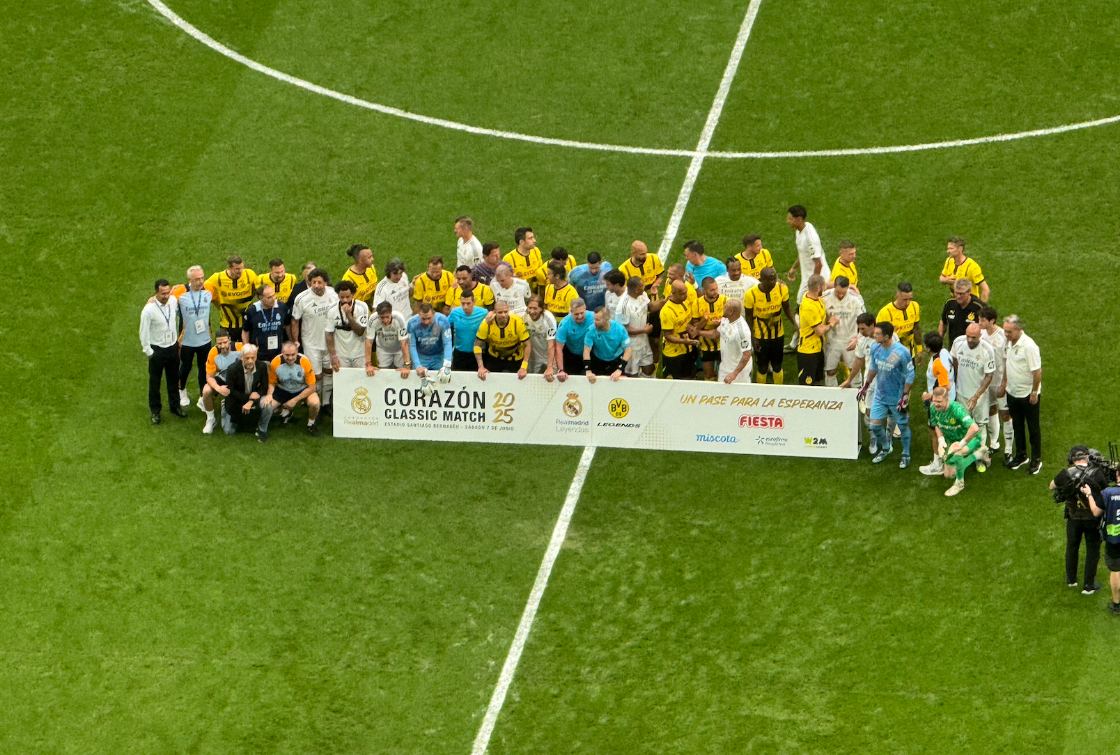 El Corazón Classic Match del Real Madrid vuelve a latir con el patrocinio de Fiesta