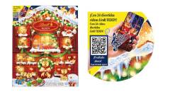 Lindt Teddy Calendario de Adviento con realidad aumentada, de Lindt