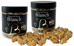 Cacahuetes y anacardos caramelizados con sésamo Blanch