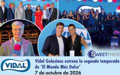 Vidal Golosinas estrena la segunda temporada de ‘El Mundo Más Dulce’