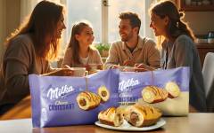 “Esponjosidad y sabor” en el nuevo Milka Choco Croissant