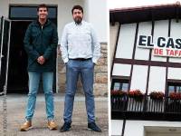 El alcalde de Tafalla visita la fábrica de El Caserío