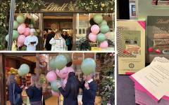 Lindt se inspira en Tokio para su edición limitada de chocolate blanco y té matcha