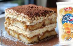Receta: Tiramisú con Pan de Leche Dulca