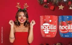 Nocilla rediseña sus formatos con Papá Noel y Rudolph para disfrutar en Navidad