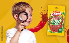 Damel lanza Juicy Twist, regaliz relleno “suave y jugoso” con “explosivo” sabor a fresa