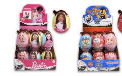 Huevos crema Barbie y Paw Patrol, de Migueláñez