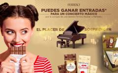 Ferrero sortea una entrada para un concierto exclusivo