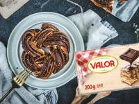 Receta: Kringle estonio con pistachos y<b> </b>Chocolate Puro Postres Valor