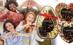Los grageados de Aperitivos Flaper, ahora en forma de corazones o huevos de Pascua