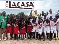 Un campo de fútbol en Bocanda, nueva acción de Lacasa KKO Foundation