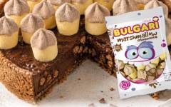 Tarta crujiente de chocolate y marshmallows Bulgari