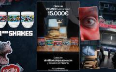 Nocilla y MilfShakes lanzan vasos coleccionables y los promocionan con un concurso