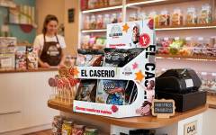 El Caserío introduce su nuevo expositor de caramelos