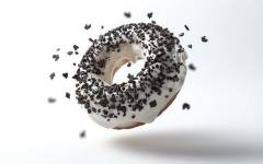 Receta: Rosquillas con topping de Oreo