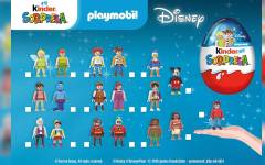 Disney y Playmobil toman el universo de Kinder Sorpresa