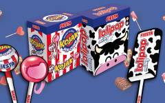 Lolipop Milky y Kojak Pop Corn, las últimas innovaciones de Fiesta