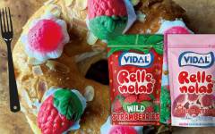 Receta: Mini Roscón de Reyes con Fresas y Fresones de Vidal
