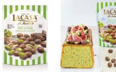 Receta: Cake de pistachos e higos con Chocolates Lacasa