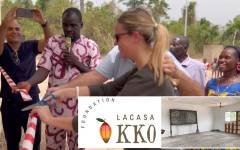 Nueva biblioteca en Bocanda gracias a Lacasa KKO Foundation
