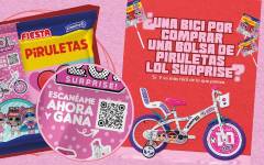 Fiesta sortea bicicletas por la compra de sus Piruletas