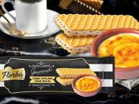 Florbú presenta la crema catalana más gourmet, en forma de barquillo