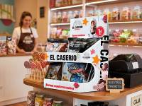 El Caserío introduce su nuevo expositor de caramelos