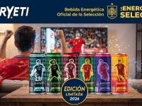 Eneryeti calienta para el Mundial con una colección de latas de la selección