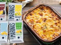 Receta: Pastel gratinado de bacalao con Patatas Fritas Marinas