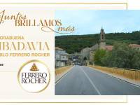 Ribadavia se corona en la Navidad de Ferrero Rocher con su “toque de oro”