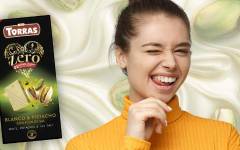 Chocolates Torras marca tendencia con su Chocolate Blanco Zero con Pistacho