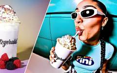 Fini se presenta en forma de milkshake junto con The Fitzgerald