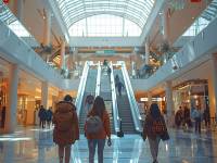 Crece el número de visitantes a los centros comerciales