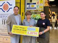 El Rincón recauda 1.377 euros para apoyar la labor social de la Hermandad del Refugio