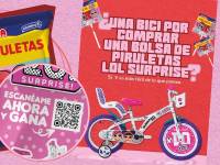 Fiesta sortea bicicletas por la compra de sus Piruletas