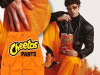 Un snack que no pasa de moda: Cheetos lanza unos pantalones “funcionales”