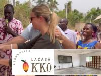 Nueva biblioteca en Bocanda gracias a Lacasa KKO Foundation